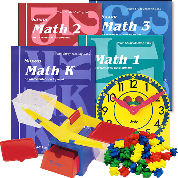 Saxon Math primary grades books